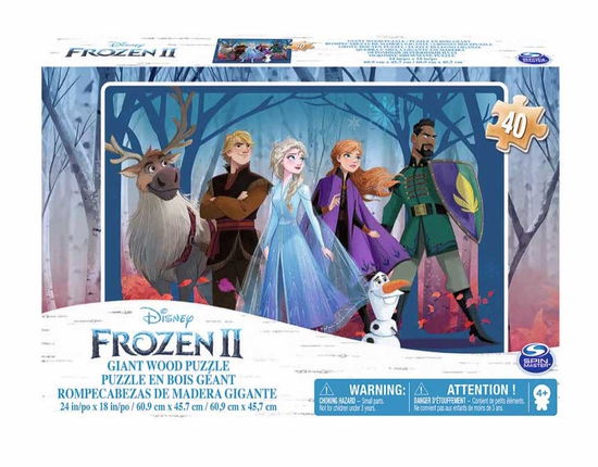 Cover for Spin Master · Spin Master Frozen 2 - Giant Wood Puzzle (40 Pieces - 60,9 Cm X 45,7cm) (20115367) (MERCH)