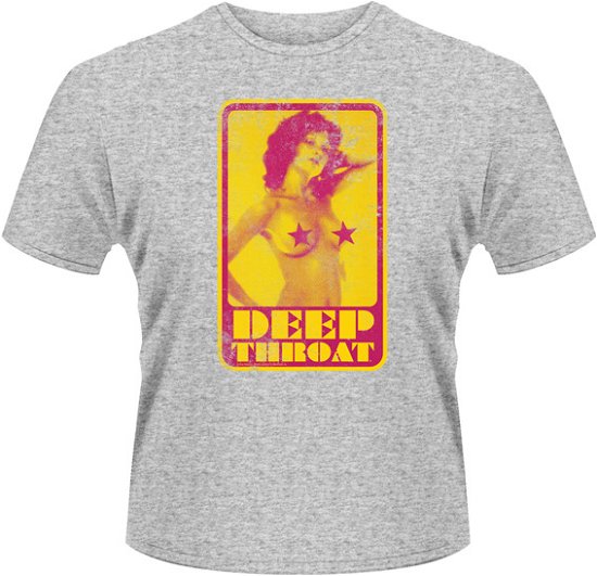 Cover for Deep Throat · Retro Logo Grey (T-shirt) [size S] (2013)
