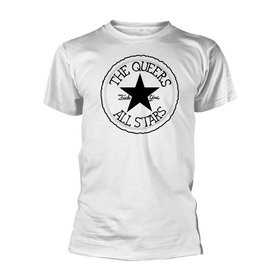 Cover for The Queers · All Stars (White) (T-shirt) [size L] [White edition] (2019)