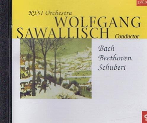 Cover for Rtsi Orchestra / Sawallisch Wolfgang · Concerto Brandeburghese No. 5 Bwv 1050 / Sinfonia No. 4 Op. 60 / Sinfonia No. 3 (CD) (1985)