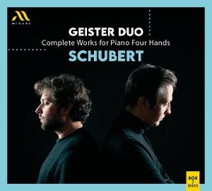 Cover for Geister Duo · Franz Schubert: Complete Works For Piano Four Hands (CD) (2025)