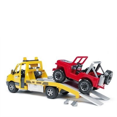 Cover for Bruder · Bruder Mercedes-Benz Sprinter Tow Truck with Off-Road Vehicle (Toys) (2017)