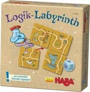 Cover for Haba Logik · Logik-Labyrinth (Spiel)301886 (Book)