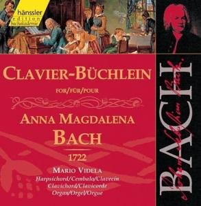 Cover for Mario Videla · BACH:Clavier-Büchlein für Anna (CD) (2000)