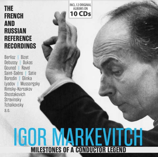 Cover for Markevitch Igor · Milestones of a Conductor Legend (CD) (2019)