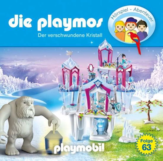 (63)der Verschwundene Kristall - Die Playmos - Musiikki - FLORIAN FICKEL - 4260229662359 - perjantai 5. lokakuuta 2018