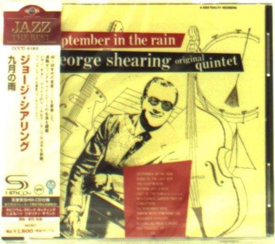 September in the Rain - George Shearing - Musikk - UNIVERSAL - 4988005696359 - 27. mars 2012