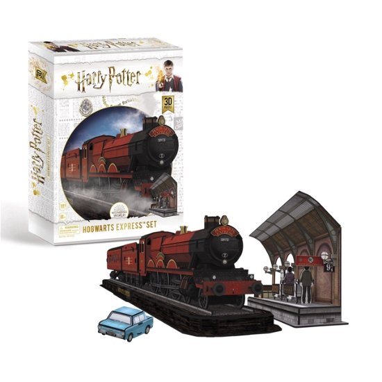Harry Potter Hogwarts Express (180Pc) 3D Jigsaw Puzzle - Harry Potter - Gesellschaftsspiele - UNIVERSITY GAMES - 5012822076359 - 29. Februar 2020