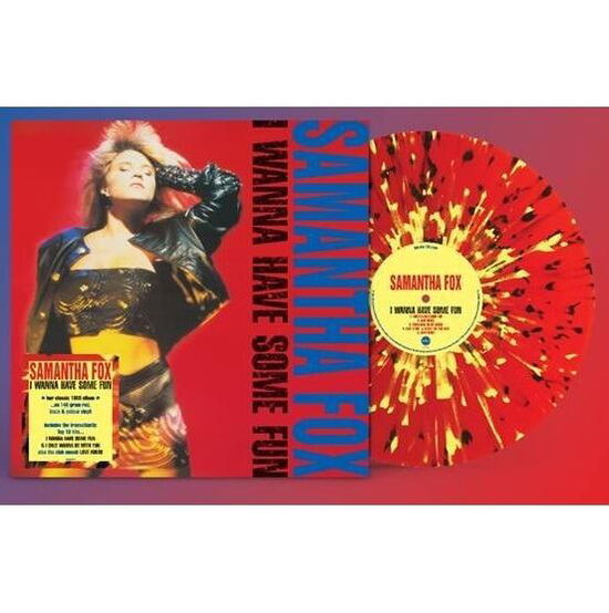 Samantha Fox · I Wanna Have Some Fun (LP) [Red, Black & Yellow Vinyl edition] (2025)