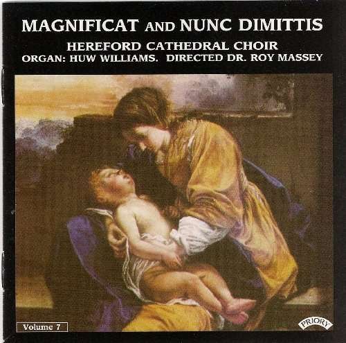 Cover for Hereford Cathedral Choir / Massey · Magnificat And Nunc Dimittis Vol. 7 (CD) (2018)