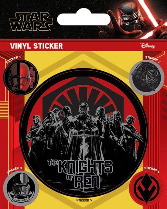 Cover for Star Wars: The Rise Of Skywalker · The Knights Of Ren (Vinyl Stickers Pack) (MERCH)