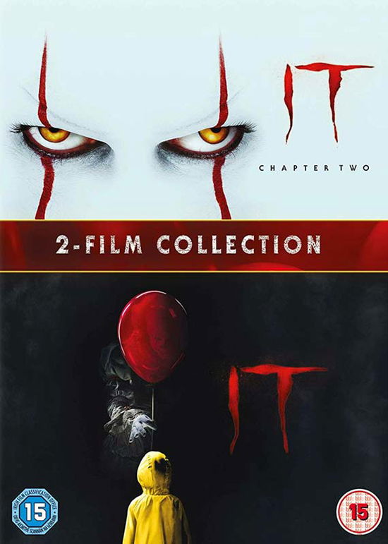 IT Chapter 1 / IT Chapter 2 - It Chapter One  Two Dvds - Elokuva - Warner Bros - 5051892225359 - maanantai 13. tammikuuta 2020