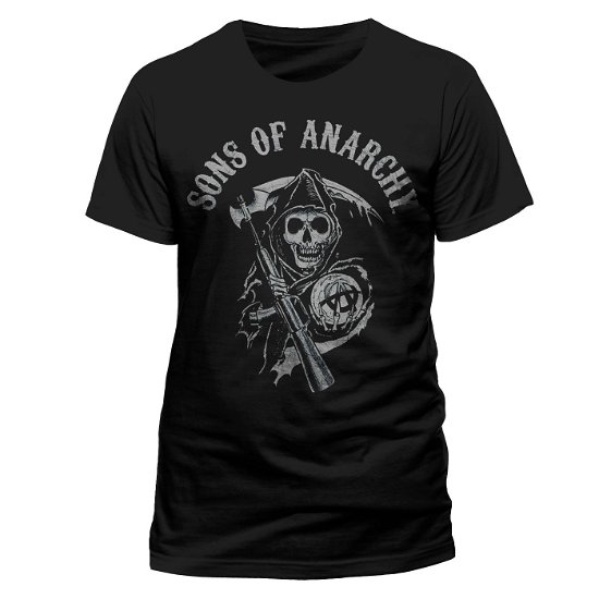 Cover for Sons of Anarchy · Sons Of Anarchy: Main Logo (T-Shirt Unisex Tg. 2XL) (TØJ) [size XXL]