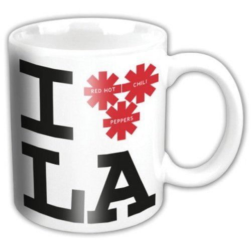 Cover for Red Hot Chili Peppers · Red Hot Chili Peppers Boxed Standard Mug: I Love LA (Tasse) [White edition] (2015)