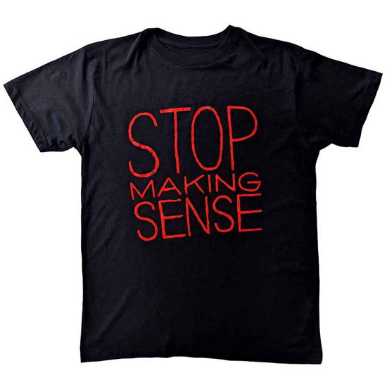 Talking Heads Unisex T-Shirt: Stop Making Sense - Talking Heads - Produtos -  - 5056561081359 - 