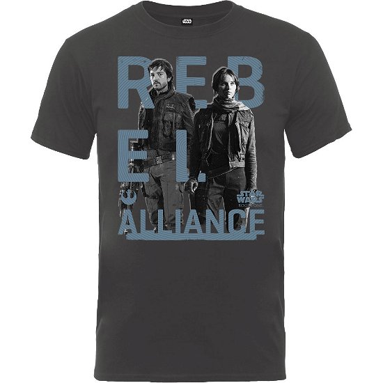 Star Wars Kids T-Shirt: Rogue One Rebel Alliance (12-13 Years) - Star Wars - Merchandise - Brands In Ltd - 5057245254359 - 