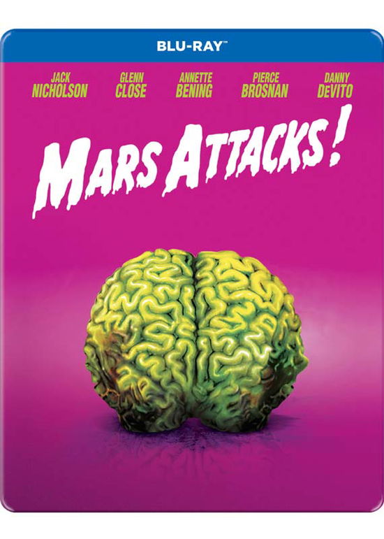 Cover for Mars Attacks! · Mars Attacks! BD STEELBOOK (Blu-ray) (2018)