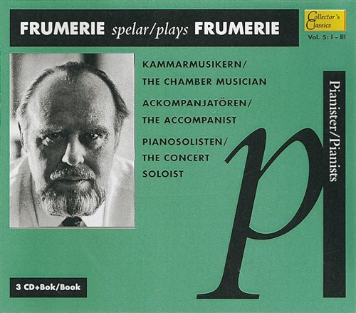 Cover for Gunnar De Frumerie · Plays Frumerie (CD) (2009)