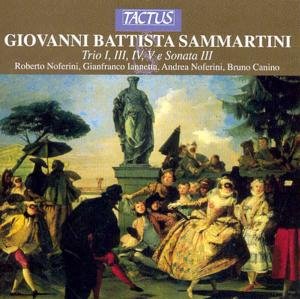 Cover for Sammartini / Iannetta / Noferini / Canino · Trio Sonatas (CD) (2007)