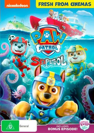 Paw Patrol: Sea Patrol (Includes Bonus Episode! Nella the Princess Knight) - N/a - Movies - UNIVERSAL SONY PICTURES P/L - 9317731143359 - June 13, 2018