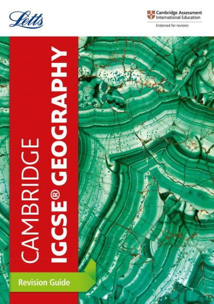 Cover for Letts Cambridge IGCSE · Cambridge IGCSE™ Geography Revision Guide - Letts Cambridge IGCSE™ Revision (Paperback Bog) (2018)