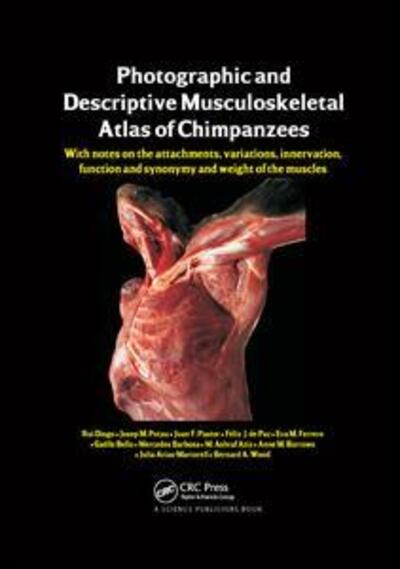 Cover for Rui Diogo · Photographic and Descriptive Musculoskeletal Atlas of Chimpanzees: With Notes on the Attachments, Variations, Innervation, Function and Synonymy and Weight of the Muscles (Taschenbuch) (2019)