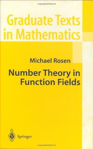 Cover for Michael Rosen · Number Theory in Function Fields - Graduate Texts in Mathematics (Innbunden bok) (2002)