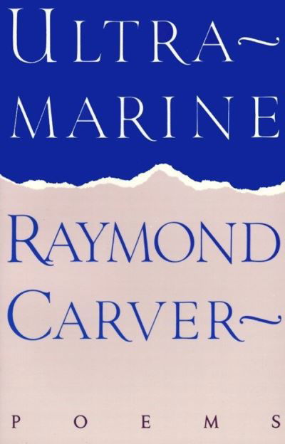 Cover for Raymond Carver · Ultramarine (Bok) [1st Vintage Books edition] (1987)