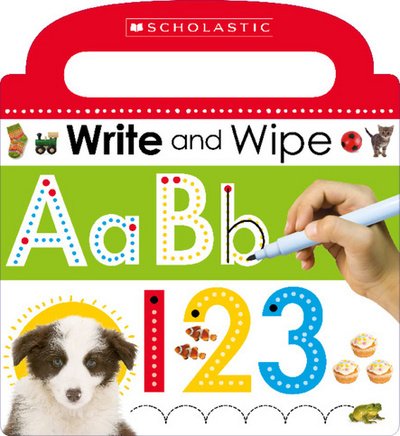 Cover for Scholastic · Write and Wipe ABC 123 - Scholastic Early Learners (Kartonbuch) (2016)