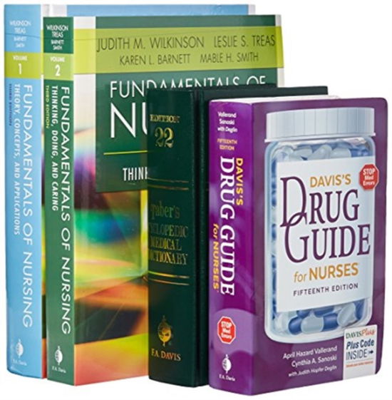 Cover for F.A. Davis Company · Pkg: Fund of Nsg Vol. 1 &amp; 2 3e &amp; RN Skills Videos Access Card 24-month access &amp; Tabers 22e &amp; Vallerand Drug Guide 15e (MISC) [3 Revised edition] (2016)