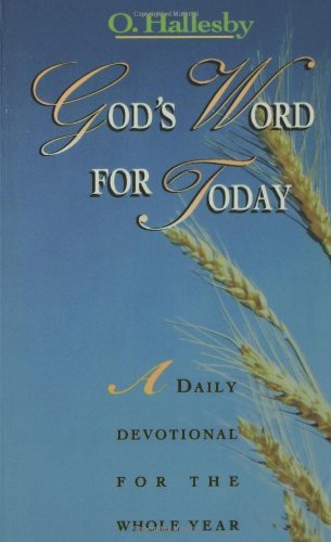 Cover for O. Hallesby · God's Word for Today: A Daily Devotional for the Whole Year (Paperback Book) (1994)