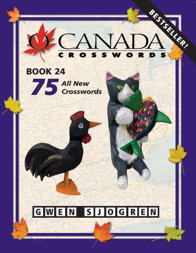 Cover for Gwen Sjogren · O Canada Crosswords Book 24 - O Canada Crosswords (Paperback Book) (2024)