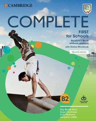 Cover for Guy Brook-Hart · Complete First for Schools Student's Book without Answers with Online Workbook - Complete (Book) [2 Revised edition] (2019)