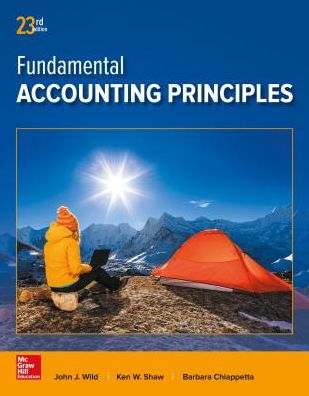 Cover for John Wild · Fundamental Accounting Principles (Hardcover Book) (2016)