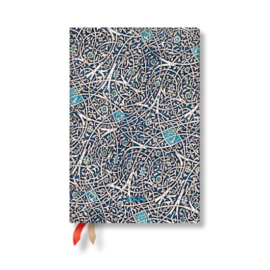 Granada Turquoise (Moorish Mosaic) Mini 12-month Horizontal Softcover Flexi Dayplanner 2025 (Elastic Band Closure) - Moorish Mosaic - Paperblanks - Boeken - Little, Brown Book Group - 9781408758359 - 16 juli 2024