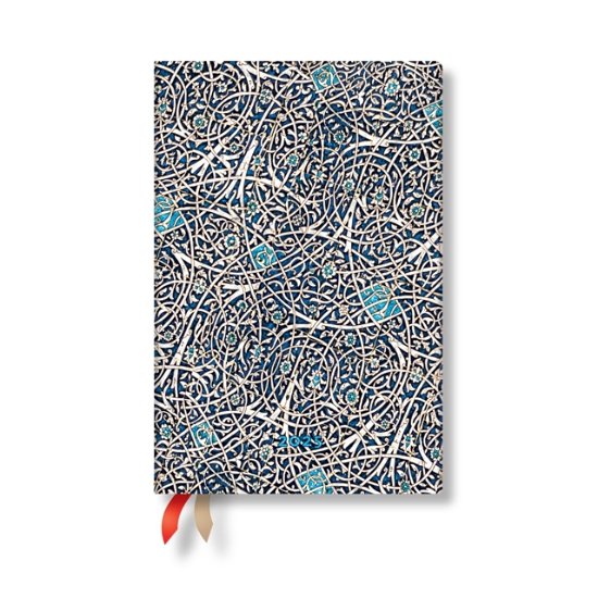 Cover for Paperblanks · Granada Turquoise (Moorish Mosaic) Mini 12-month Horizontal Softcover Flexi Dayplanner 2025 (Elastic Band Closure) - Moorish Mosaic (Paperback Book) (2024)