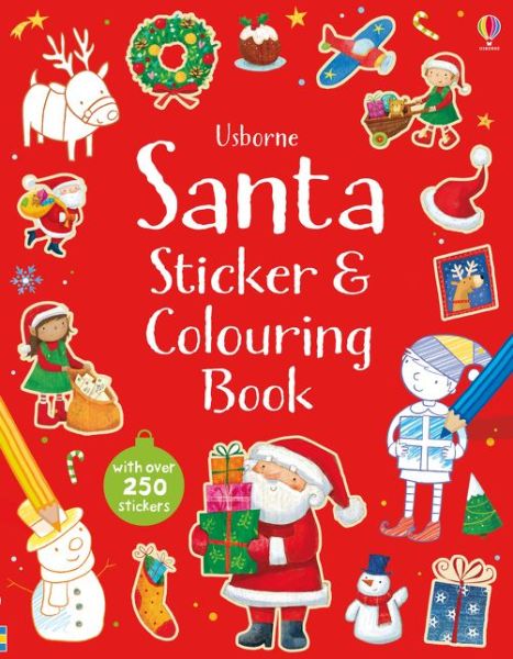 Cover for Sam Taplin · Santa Sticker and Colouring Book - Sticker and Colouring Books (Paperback Book) (2014)