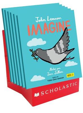 Imagine Pr?sentoir de Comptoir 6 Exemplaires - John Lennon - Bøger - Scholastic - 9781443168359 - 2018