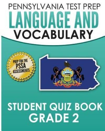 Cover for Test Master Press Pennsylvania · PENNSYLVANIA TEST PREP Language and Vocabulary Student Quiz Book Grade 2 (Taschenbuch) (2015)