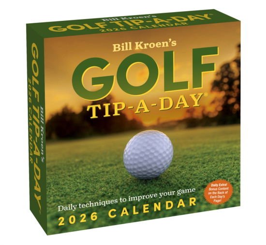 Cover for Bill Kroen · Bill Kroen's Golf Tip-A-Day 2026 Day-to-Day Calendar (Calendar) (2025)