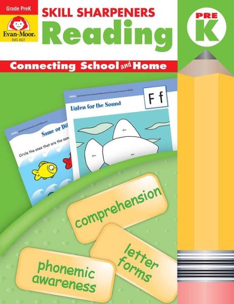 Cover for Evan-Moor Educational Publishers · Skill Sharpeners Reading Grade Pre-K (Taschenbuch) (2005)