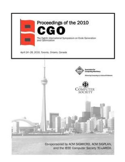Cover for Cgo Conference Committee · Proceedings of the 2010 CGO (Paperback Book) (2011)