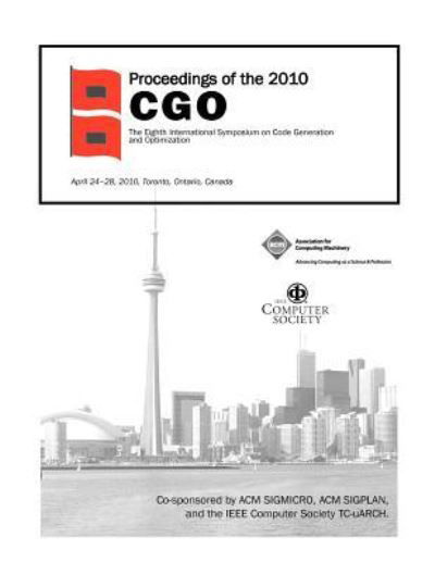 Proceedings of the 2010 CGO - Cgo Conference Committee - Boeken - ACM - 9781605586359 - 17 augustus 2011