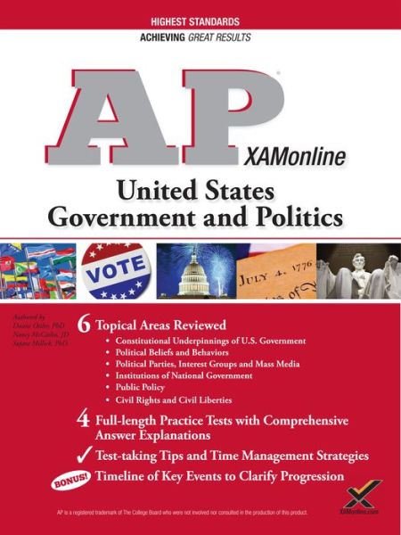 Cover for Sujata Millick · AP United States Government &amp; Politics (Paperback Book) (2017)