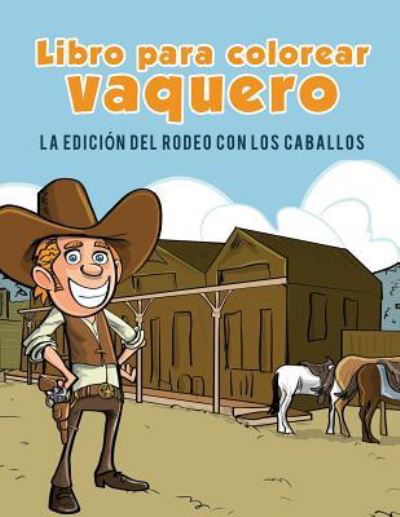 Cover for Coloring Pages for Kids · Cowboy livre de coloriage (Paperback Book) (2017)