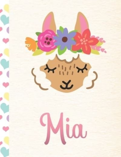 Cover for Llama Handwriting · Mia (Pocketbok) (2019)
