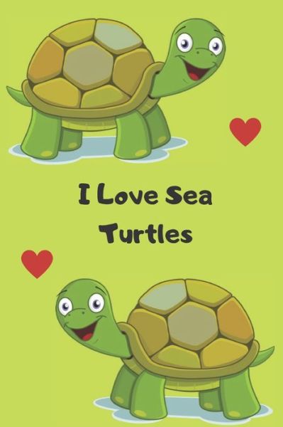 Cover for Sora Stationery · I Love Sea Turtles (Paperback Book) (2019)