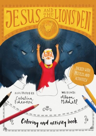 Cover for Alison Mitchell · Jesus &amp; the Lions' Den Colouring and Activity Book (Paperback Book) (2020)