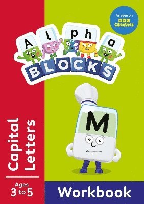 Cover for Alphablocks · Alphablocks Capital Letters (Red Level Workbook) - Numberblocks, Alphablocks and Colourblocks Workbooks (Paperback Book) (2025)