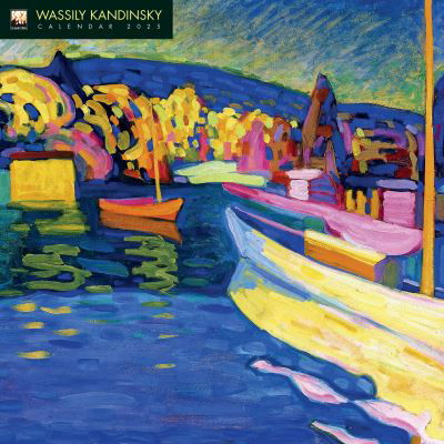 Cover for Wassily Kandinsky Wall Calendar 2025 (Art Calendar) (Kalender) [New edition] (2024)